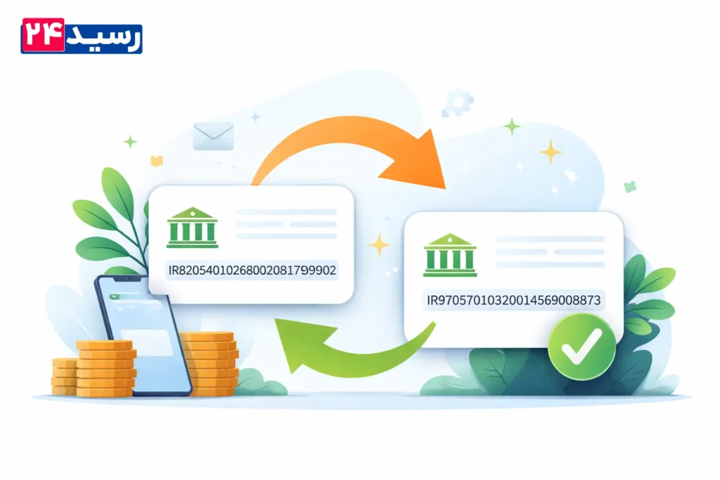 تغییر شماره شبا